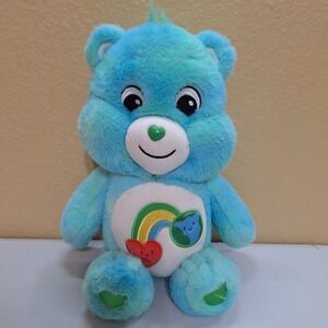 Care Bears Love The Earth Bear Stuffed Animal Plush 12" Blue 2021Care Bears Love